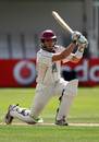 Cameron White goes down on one knee to drive, Nottinghamshire v Somerset, County Championship, Trent Bridge, August 9, 2007
