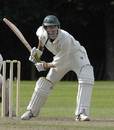 Irelands Alex Cusack on his way to a maiden first-class century, Ireland v Scotland, Stormont, August 12, 2007