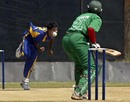 Nuwan Kulasekara bowls to David Obuya, Kenya v Sri Lanka A, 3rd match, Triangular Tournament, Nairobi, August 16, 2007