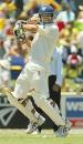 Phil Jaques executes a fierce cut, Victoria v NSW, Newcastle, January 9, 2004