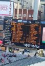 The scoreboard at Newlands had the odd glitch, England v Zimbabwe, Group B, ICC World Twenty20, Cape Town, September 13, 2007