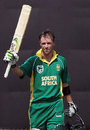AB de Villiers scored 113 off 95 balls, South Africans v PCB XI, warm-up match, Bagh-e-Jinnah Stadium, October 16, 2007