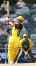 Justin Langer pulls on his way to 75, Western Australia v Tasmania, FR Cup, Perth, October 21, 2007