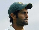 Shoiab Malik in a contemplative mood after Pakistan's defeat, India v Pakistan, 1st Test, Delhi, 5th day, November 26, 2007