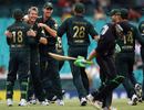 Brett Lee celebrates removing Brendon McCullum, Australia v New Zealand, 2nd ODI, Sydney, December 16, 2007