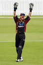 Peter McGlashan celebrates after taking a catch to get rid of Mohammad Ashraful, 
Northern Districts v Bangladesh, Tour Match, Hamilton, December 16, 2007 
