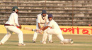Rajshahi's Shakil Haider guides one round the corner, Rajshahi v Chittagong, National Cricket League, 3rd day, Rajshahi, December 16, 2007