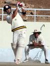 Ajay Mannu of Himachal Pradesh hits out during his 103, Himachal Pradesh v Mumbai, Ranji Trophy Super League, Group A, 6th round, Dharamsala, 4th day, December 20, 2007