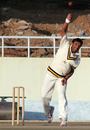 Himachal Pradesh's Sandeep Sharma turns his arm over, Himachal Pradesh v Mumbai, Ranji Trophy Super League, Group A, 6th round, Dharamsala, 4th day, December 20, 2007