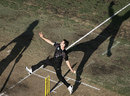 James Franklin bowls, England v New Zealand, CB Series, Adelaide, January 23, 2007
