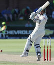 The end of Mark Boucher's stay at the crease, South Africa v West Indies, 1st Test, Port Elizabeth, 4th day, December 29, 2007