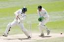 Shahriar Nafees cuts one away, New Zealand v Bangladesh, 1st Test, Dunedin, 3rd day, January 6, 2008