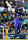 Kumar Sangakkara pulls during his 42, Australia v Sri Lanka, CB Series, 3rd ODI, Sydney, February 8, 2008