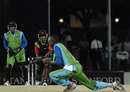 Tonito Willett is snapped up by Brian Stephney, Montserrat v Nevis, Stanford 20/20, 1st round, Antigua, February 8, 2008