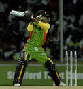 Sewnarine Chattergoon cuts during his 31, Guyana v Bermuda, Stanford 20/20, Coolidge, February 10, 2008