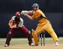 Michael Cranmer reaches out to cut, Australia Under-19s v West Indies Under-19s, Under-19 World Cup warm-ups, 4th day, Kelab Aman, Kuala Lumpur, February 14, 2008