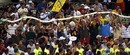 The spectators put their cups to good use, Australia v Sri Lanka, 6th Match, CB Series, Perth, February 15, 2008
