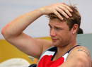Andrew Flintoff looks on as England Lions collapse, West Zone v England Lions, Duleep Trophy, Vadodara, 4th day