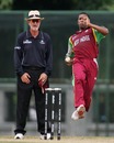 Jason Dawes prepares to send in a delivery, Papua New Guinea Under-19s v West Indies Under-19s, Under-19 World Cup, Kuala Lumpur, February 20, 2008 





