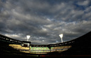 Dark clouds loom over the MCG, Australia v Sri Lanka, 9th ODI, CB Series, Melbourne, February 22, 2008 