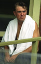 Phil Tufnell ponders life, Australia v England, 3rd Test, Sydney, January 8, 1991