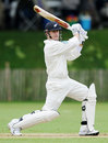 Aaron Redmond on his way to a top score of 72 as the New Zealand tour got underway at Arundel, MCC v New Zealanders, Arundel, April 27, 2008
