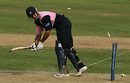 Owais Shah tries to turn one to leg but is bowled for 68, Sussex v Middlesex, Friends Provident Trophy, Hove, May 5, 2008