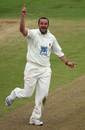 Steffan Jones celebrates removing Matt Prior, Somerset v Sussex, County Championship, Taunton, May 16, 2008