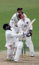 Dimitri Mascarenhas top edges a sweep to be caught, Hampshire v Surrey, County Championship, The Rose Bowl, May 17, 2008