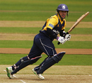 Ian Westwood plays towards midwicket, Nottinghamshire v Warwickshire, Friends Provident Trophy, Trent Bridge, May 18, 2008