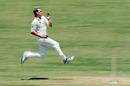Brett Lee steams in, Jamaica XI v Australians, Trelawny Stadium, 3rd day, May 18, 2008