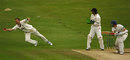 Dominic Cork dives to catch Richard Pyrah, Yorkshire v Lancashire, County Championship, Headingley, May 31, 2008