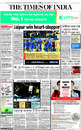 The <i>Times of India</i> reports Rajasthan Royals' IPL victory, June 2, 2008