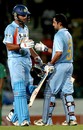 Yuvraj Singh congratulates Gautam Gambhir on his hundred, Bangladesh v India, 3rd ODI, Kitply Cup, Mirpur, June 12, 2008