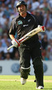 Mark Gillespie is all abeam after hitting the winning runs, England v New Zealand, 4th ODI, The Oval, June 25, 2008