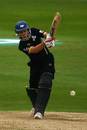 Gerard Brophy drives during his half-century, Nottinghamshire v Yorkshire, Twenty Cup, Trent Bridge, June 27, 2008
