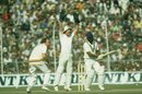 Bob Taylor appeals for an lbw verdict against Syed Kirmani, India v England, 4th Test, Calcutta, 3rd day, January 3, 1982 
