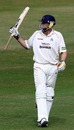 Andrew Flintoff celebrates his half-century, Sussex v Lancashire, 4th day, Hove, July 2, 2008
