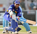 Sanath Jayasuriya plays the sweep, India v Sri Lanka, Asia Cup final, Karachi, July 6, 2008