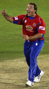 Graham Napier celebrates one of his four wickets, Essex v Northamptonshire, 2nd Quarter-Final, Twenty20 Cup, Chelmsford, July 7, 2008