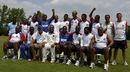 Bermuda celebrate their 106-run win over Canada, Canada v Bermuda, ICC Intercontinental Cup, 4th day, King City, July 8, 2008