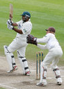 Samit Patel pulls through midwicket on his way to a match-saving 134*, Nottinghamshire v Surrey, County Championship, Trent Bridge, July 12, 2008