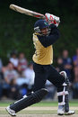 Adil Rashid thumps through the off side, Surrey v Yorkshire, Pro 40, Guildford, July 20, 2008