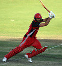 Ryan Harris flays the ball through the covers, South Australia v Tasmania, FR Cup, Adelaide, February 13, 2008