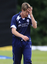 The pressure told for John Blain's Scotland, Netherlands v Scotland, semi-final, World Twenty20 Qualifiers, Belfast, August 4, 2008