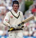 Graeme Smith is lbw to Martin Bicknell, England v South Africa, fourth Test, Headingley, 2003