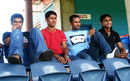 The Bangladesh players watch the Australians in action, Australians v Australian Institute of Sports, Darwin, August 28, 2008