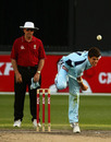 Moises Henriques sends in a delivery, Victoria v New South Wales, KFC Twenty20, January 6, 2008