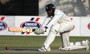 Timycen Maruma sweeps during his half-century, Zimbabwe Board XI v Pakistan Academy, Harare, 3rd day, August 31, 2008