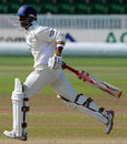 Shivnarine Chanderpaul scrambles a single, Somerset v Durham, Taunton, September 10, 2008